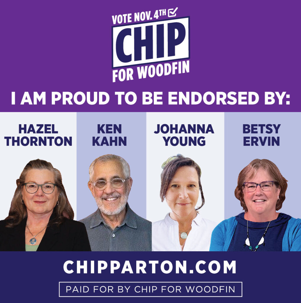 Endorsed by Hazel Thornton, Ken Kahn, Johanna Young, and Betsy Ervin of Woodfin Town Council